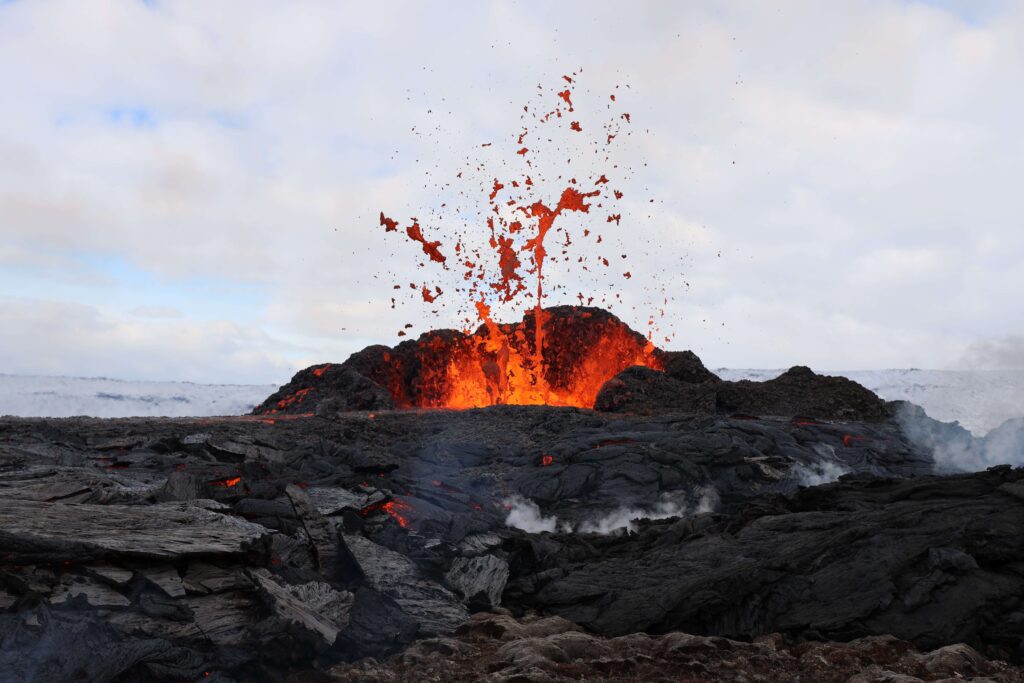 Vulkan auf Island